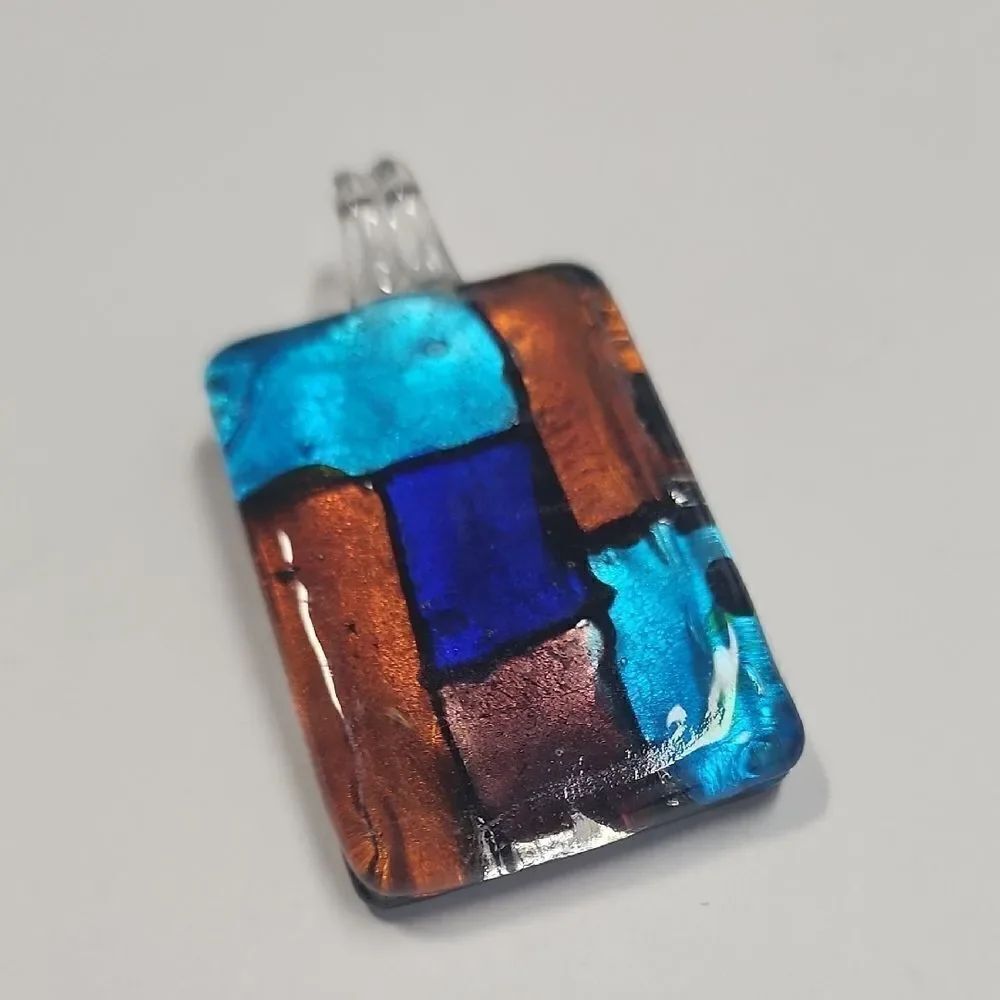 Multicolor Glass Pendant